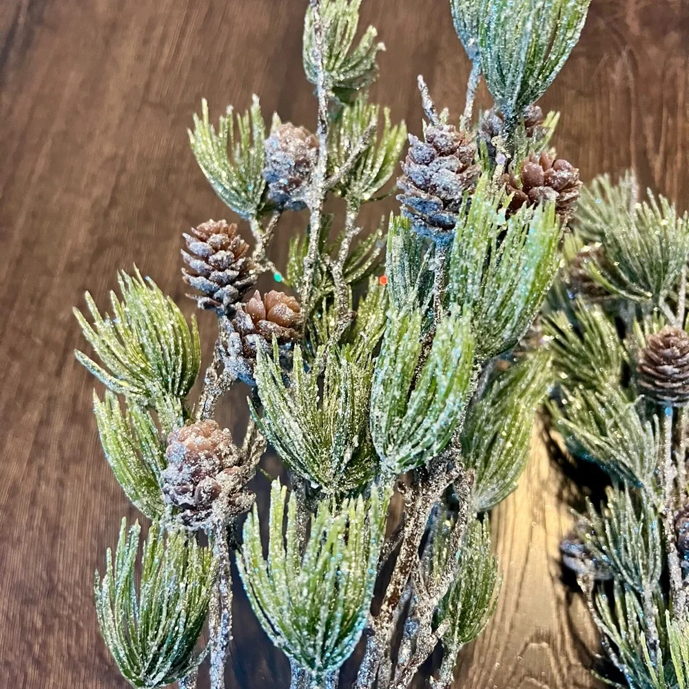 Holiday garland and stems